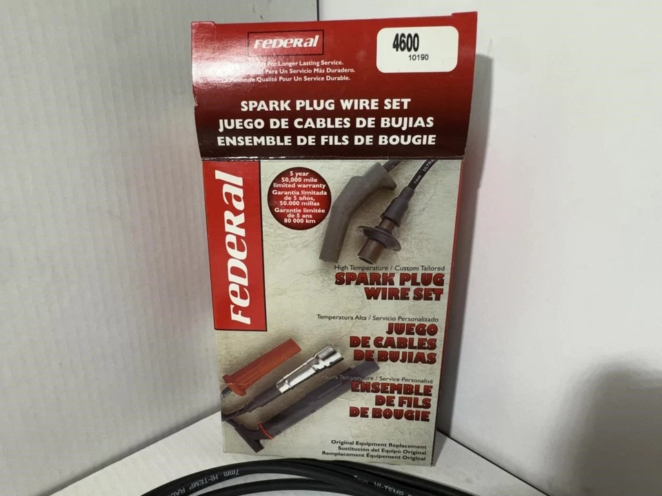 Juego de cables de encendido Federal 4600 Datsun 200SX 720 510 1,6 L 1,8 L Foto 3 de 3