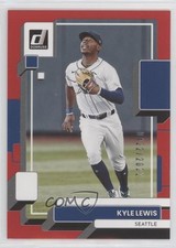 2022 Panini Donruss Red 422/2022 Kyle Lewis #100 0a3