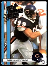 Dan Hampton 1990 Action Packed All-Madden #52 Bears NFL READ FREE SHIPPING