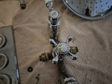 Burlington Concealed Shower Dual Outlet. Chrome. Used But Good Condition