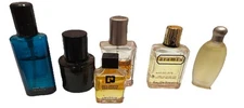 6 SIX Cologne Men's Travel Mini Lot Cool Water Aramis Juciy Nautical Black Paco