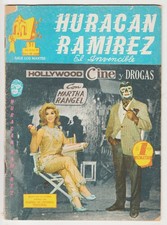 HURACAN RAMIREZ #51  PHOTO COMIC MEXICO 1969 HORROR CRIME WRESTLING DRUG USE