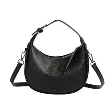 Crescent Shoulder Bag for Women PU Leather Crossbody Purse Stylish Hobo Handb...