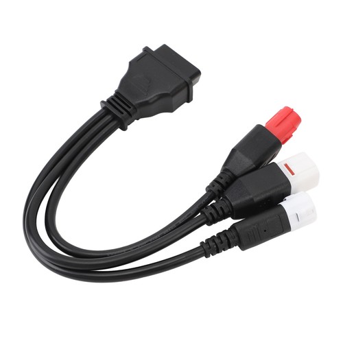 ´3 In 1 Motorcycle OBD Diagnostic Cable 16Pin-3PIN 4PIN 6PIN Stable Transmission - Picture 7 of 12