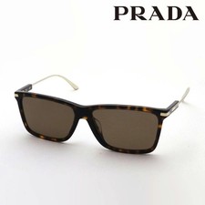 PRADA PR01ZSF 2AU08T Men's Heritage Square Tortoiseshell Sunglasses