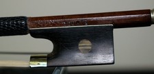 Fine Pernambuco Antique German Violin Bow after Tourte, ID:B7