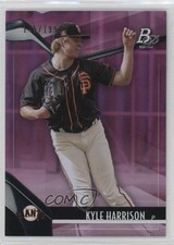 2021 Bowman Platinum Top Prospects Pink /199 Kyle Harrison #TOP-45 fl4