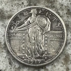 1917 D Type 1 Standing Liberty Quarter