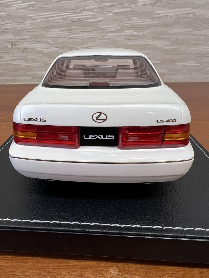 No73 ミニカー1/18箱あり IVY MODEL LEXUS LS400 1/18 IVY Lexus LS400 LS 400 (Red) Resin Car Model