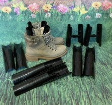 5 Pairs Black Plastic Boot Shaper Inserts Boot Storage Form Holders