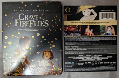 Grave of the Fireflies Limited Steelbook | Blu-ray | J-Card | BOX Shipping
