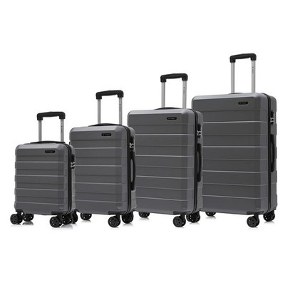 Trolley Reisekoffer Set, Handgepäck, Hartschalenreisekoffer mit 4 Rollen 360°