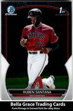 2023 Bowman Ruben Santana #BCP-42 Arizona Diamondbacks Chrome Prospects MLB