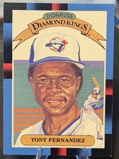 1988 Donruss - Diamond Kings Tony Fernandez #12