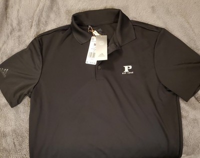 Adidas Adi Perf Polo Shirt Men In Black Large Mens Sports Polo Activewear