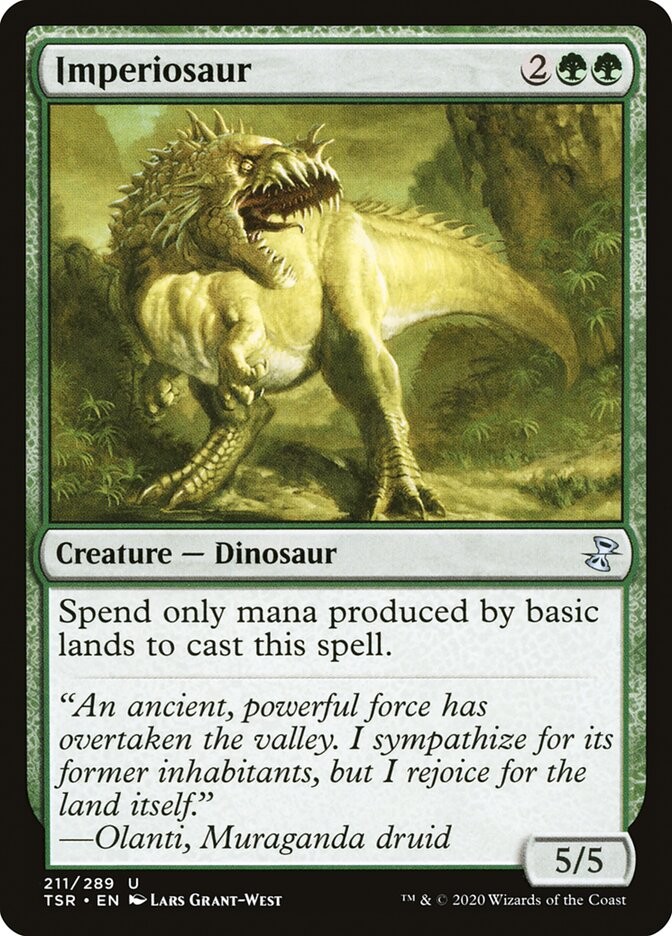 Imperiosaur (211) Time Spiral Remastered TSR MTG Magic