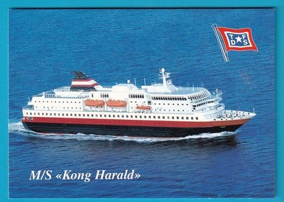 Original AK Fähre F.F.D.S. M/F KONG HARALD