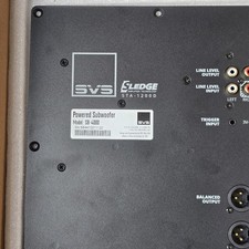 SVS Subwoofer Amplifier SB-4000 Subwoofer STA-1200D FOR PARTS ONLY