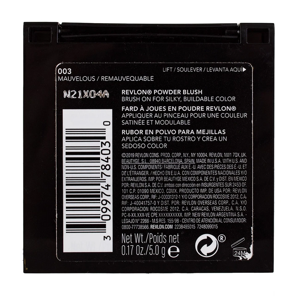 3 Pack Revlon Powder Blush, Mauvelous 3, 0.17 oz - Image 2 of 2