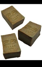 3 Pack Natural 100% Olive Oil Soap Bar Chemical Free Hand Made 200g Big Raw 