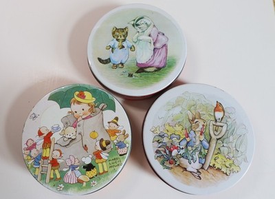 Huntley & Palmers Iced Biscuits for Children Tins - Mabel Lucie Atwell & Others