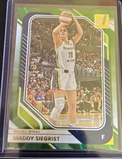 Panini 2026 WNBA Donruss Maddy Siegrist Dallas Wings #64 Green Parallel 115/399