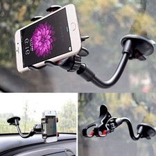 For iPhone 11 Pro Max XS 8 Plus 360  Universal Car Windshield Mount Holder Stand