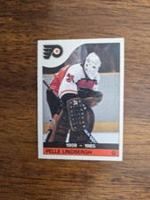 1985-86 O Pee Chee Pelle Lindbergh Card #120; Philadelphia Flyers 