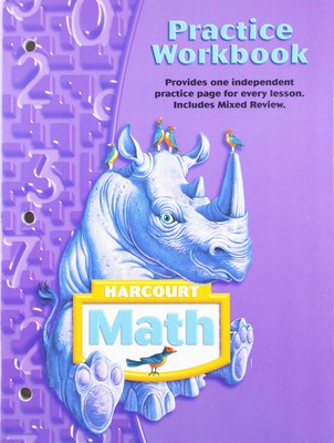 Harcourt Math: Practice Workbook, Grade 4
