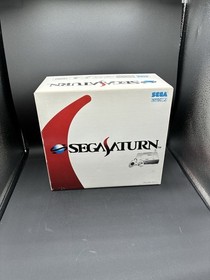 Sega Saturn White Console HST-3220 Tested Japanese NTSC-J Retro Game System JPN