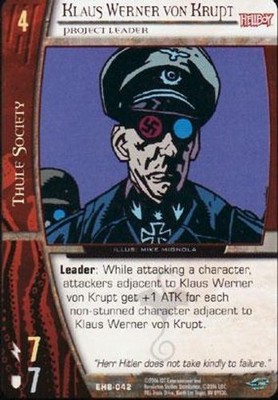 Klaus Werner von Krrupt, Project Leader - FOIL - Hellboy Essential Collection -