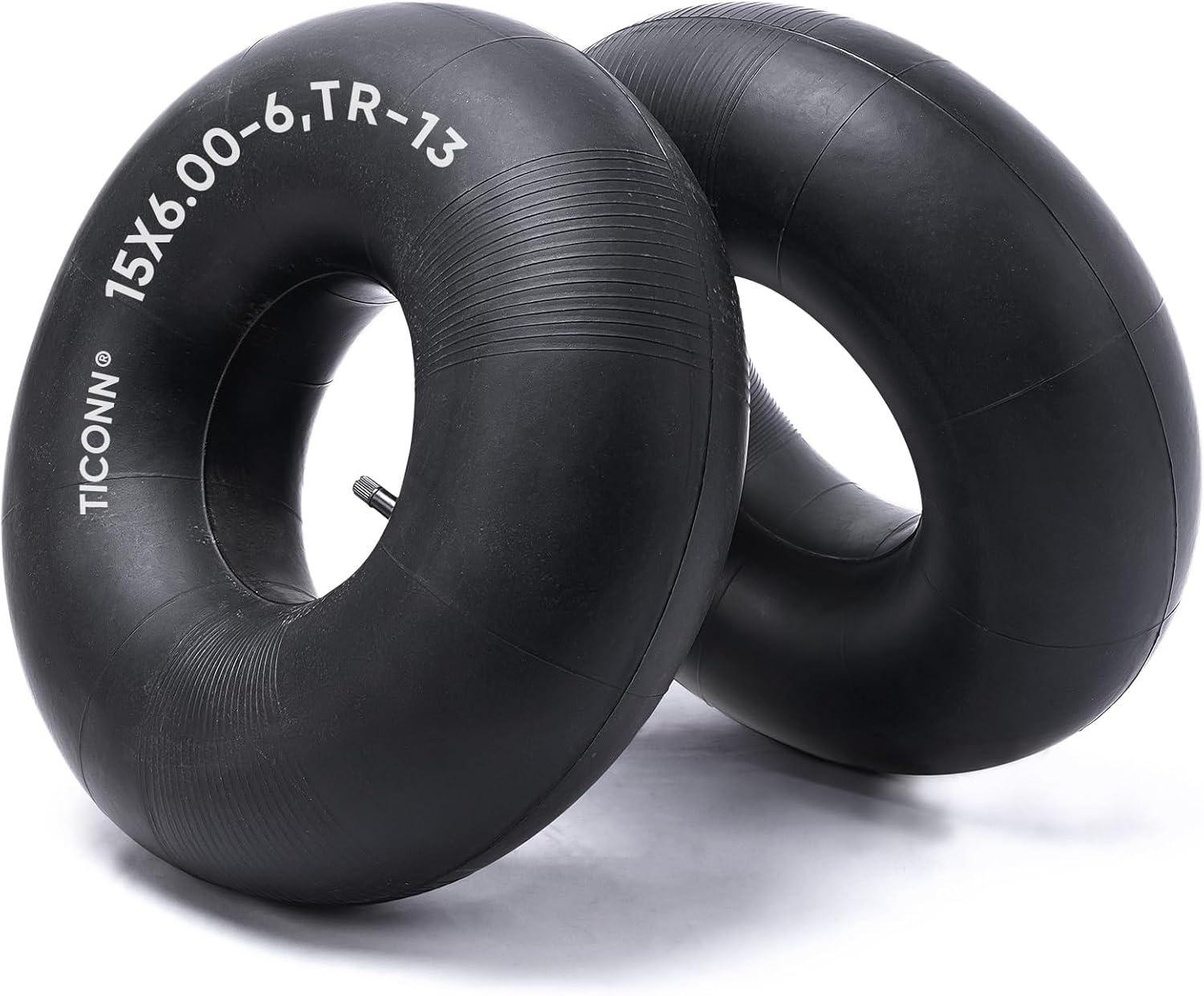 15x6.00-6nhs Lawn Mower Tires Inner Tube, 2 Pack Inner Tire Tube for Wheelbarrow