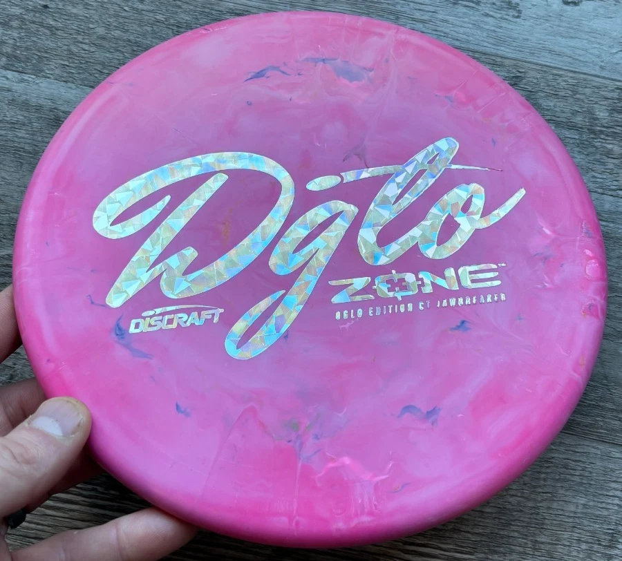 Discraft Disc Golf Jawbreaker Zone DGLO Special Edition Pink Discgolf NEW - Image 2 of 4