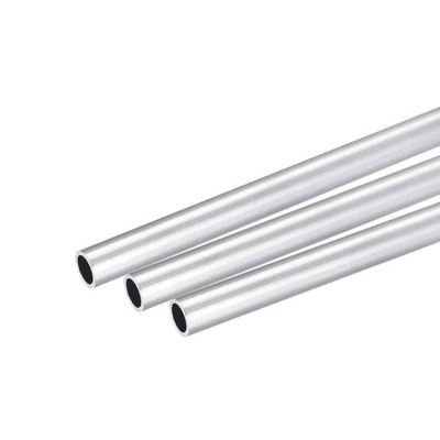 3pcs 6063 Aluminum Round Tube 9mm OD 7mm Inner Dia 250mm Length Pipe Tubing