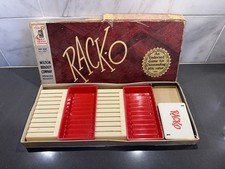 Rack-O Card Board Game 1956 Vintage Milton Bradley