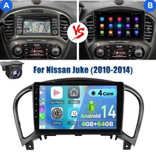 For Nissan Juke 2010-2014 Apple Carplay Android14 Car Stereo GPS 4+64G Head Unit