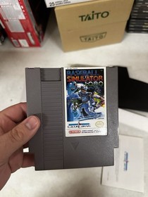 #838 Baseball Simulator 1000 (Nintendo NES) CIB Complete In Box TESTED & WORKING