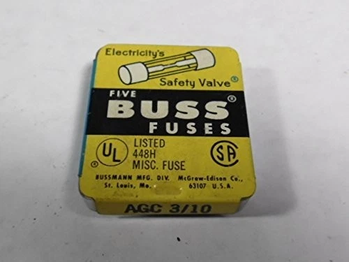 Bussmann BK/AGC-3/10R (5 EACH)