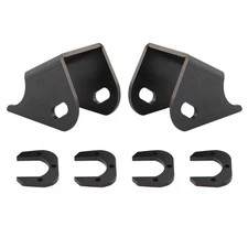 2x Front Lower Control Arm Brackets Axle Side Mount Bracket For Jeep TJ XJ ZJ MJ