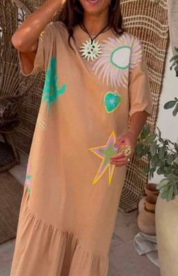 Never fully dressed Day Dreamer Maxi T-shirt Dress M 10 12 14 Current  