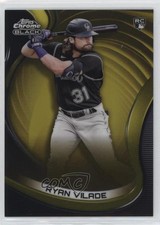 2022 Topps Chrome Black Gold Refractor 43/50 Ryan Vilade #17 04g8