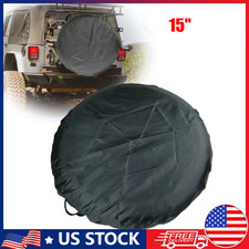 15 Diy Spare Tire Cover Black Trailer Wheel Tyre Protector Against Sun Rain