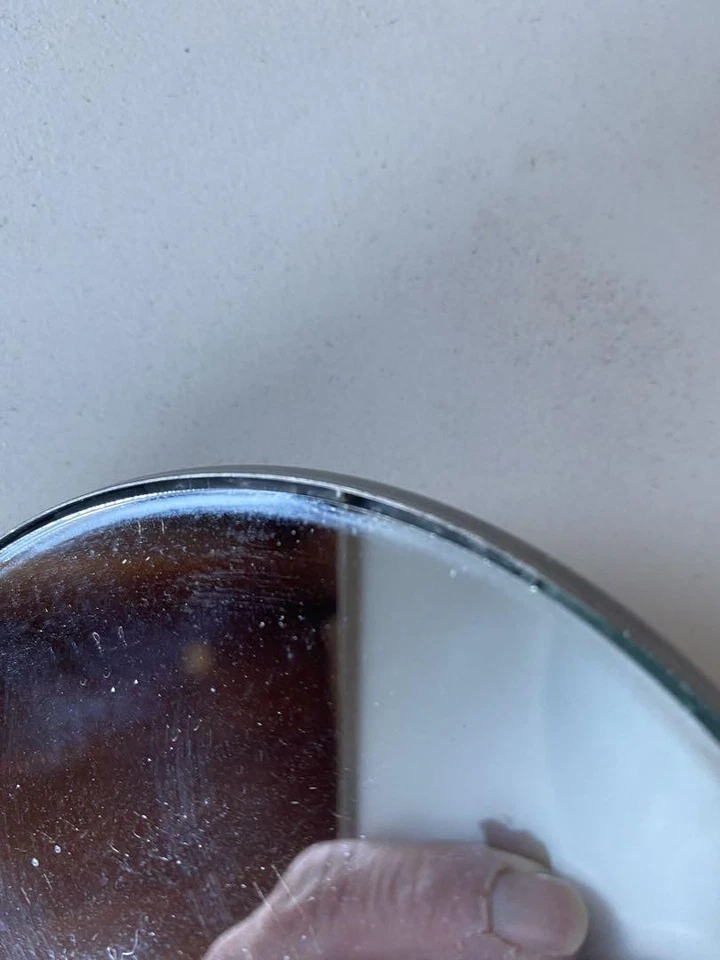 Volkswagen Beetle Side Mirror Handle, 1965 OEM Retro Used, No Fog, Wear bb1 Foto 3 de 3