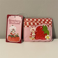 Strawberry Shortcake Gingham Card Holder Wallet