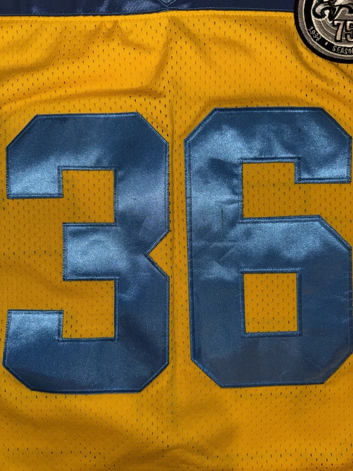 Camiseta deportiva retro Reebok Philadelphia Eagles Brian Westbrook #36 2007 talla 75 50 Foto 3 de 4