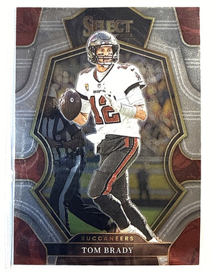 2022 Panini Select - Premier Level Tom Brady #192 Tampa Bay Buccaneers