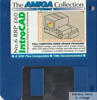 The Amiga Format Collection - IntroCAD - Full Computer Aided Design Program