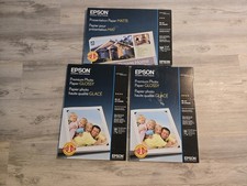 Epson Presentation Paper Matte 13  x 19  100 Sheets  Glossy Paper 29 Sheets