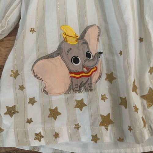 Abito bambina Disney Dumbo, impreziosito, taglia 18-24m, stile vintage - Foto 2 di 14