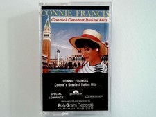 Connie Francis Connie's Greatest Italian Hits Cassette 1982 Polydor